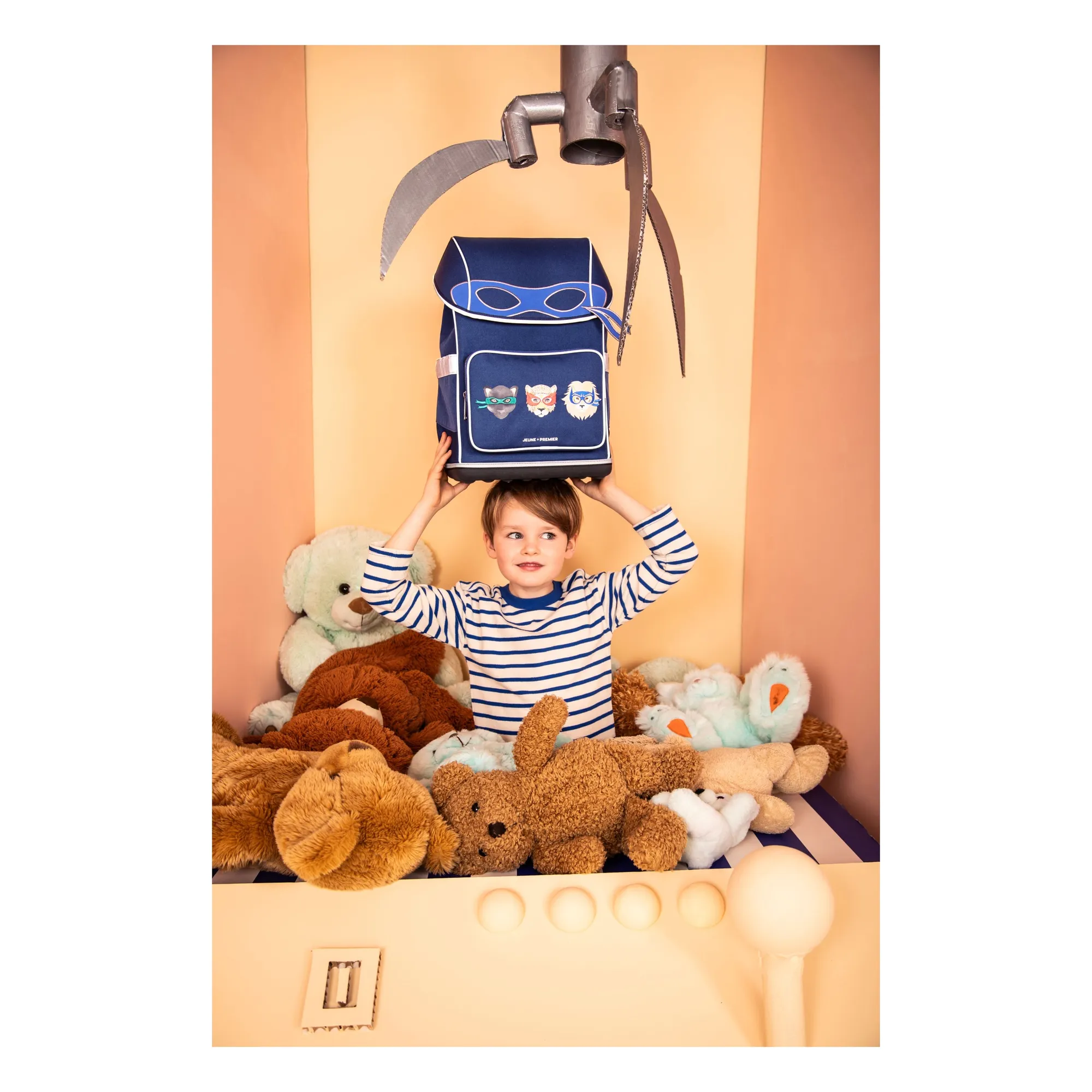 Sac à Dos Ergomaxx Supercats | Bleu foncé- Image produit n°3