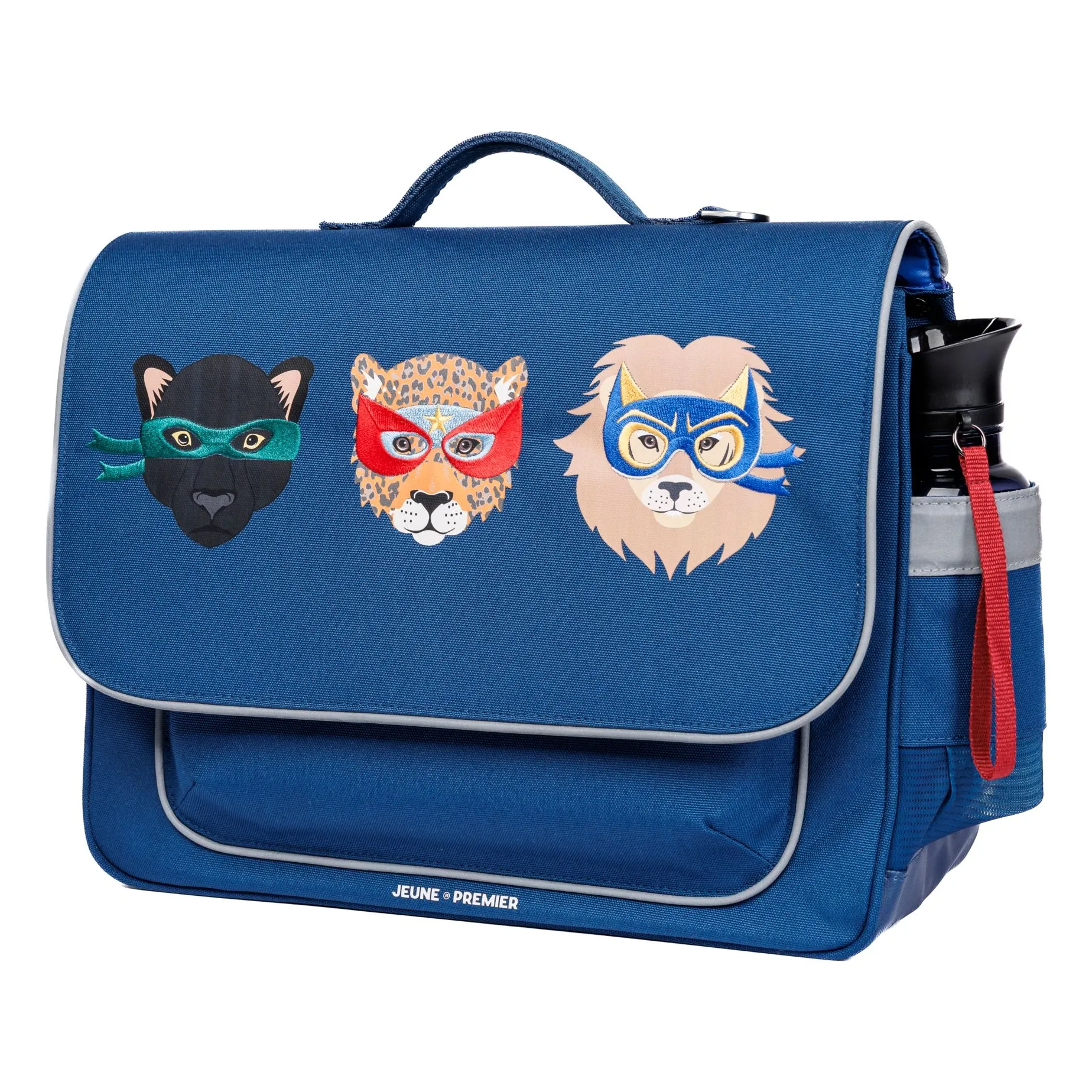 Cartable Midi Supercats | Bleu foncé- Image produit n°4
