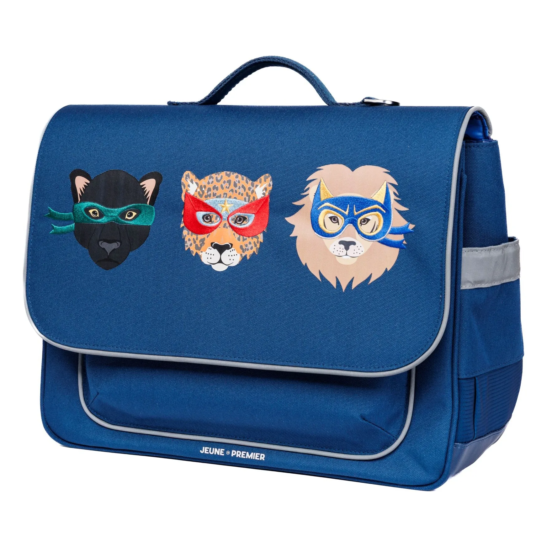 Cartable Midi Supercats | Bleu foncé- Image produit n°0