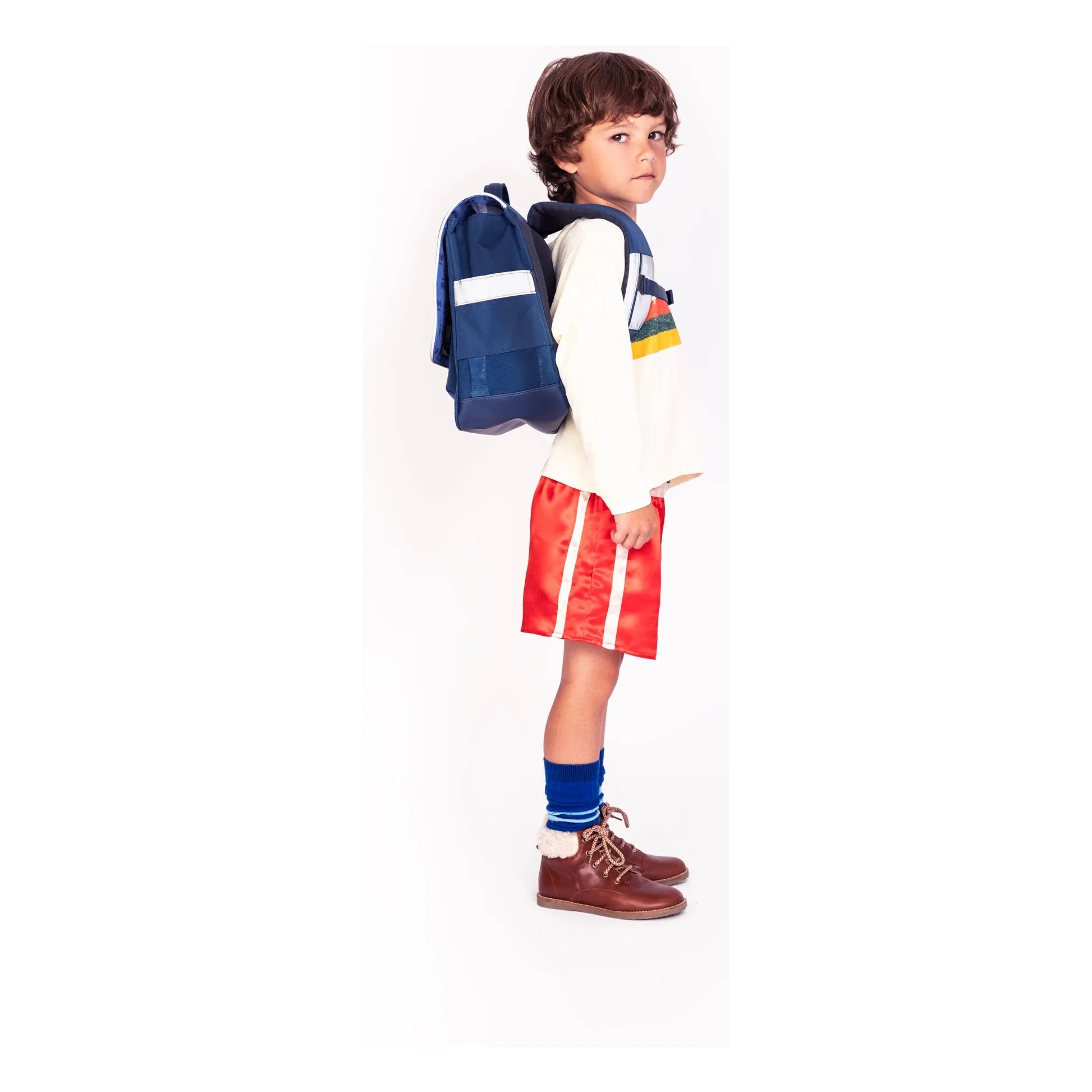Cartable Midi Supercats | Bleu foncé- Image produit n°2