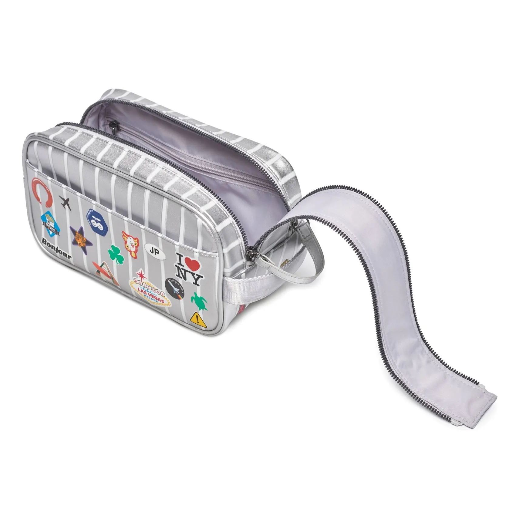 Trousse de Toilette Jetsetter | Argenté- Image produit n°4