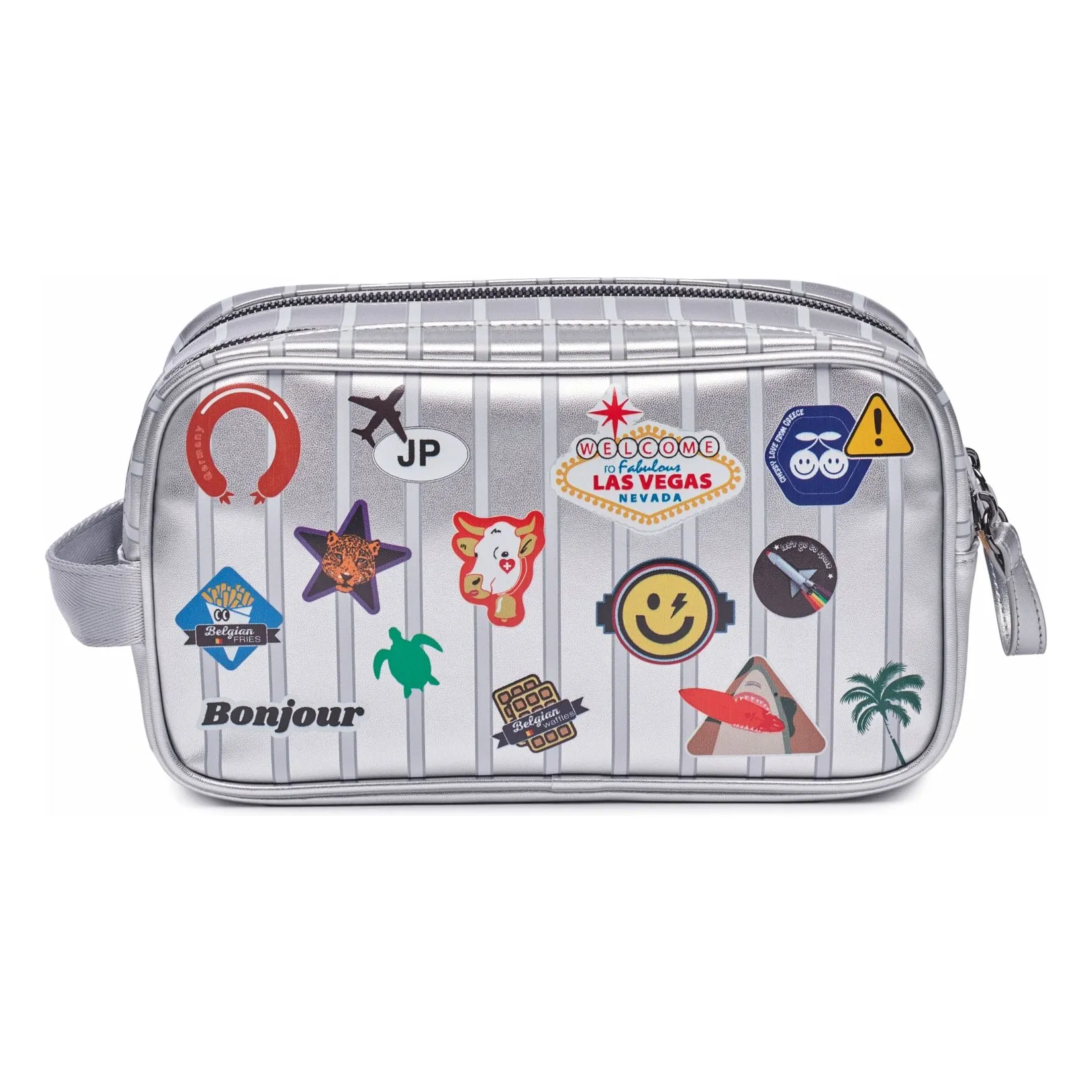 Trousse de Toilette Jetsetter | Argenté- Image produit n°3