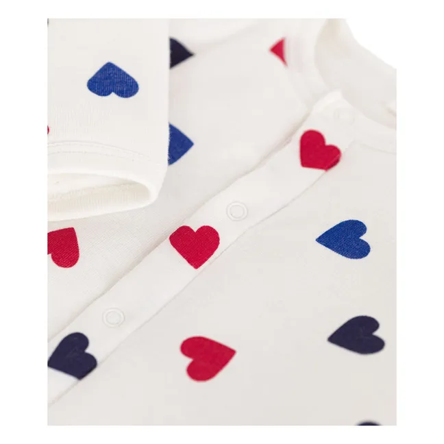 Combinación de corazones | Blanco