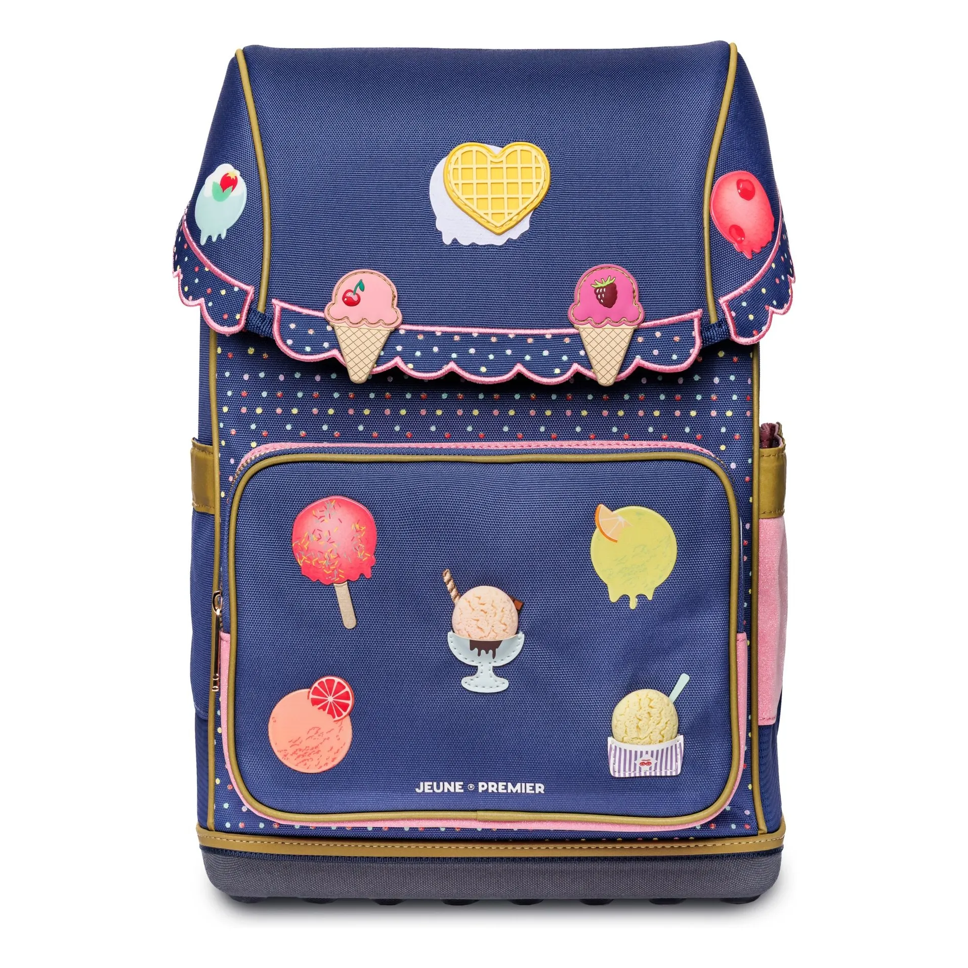 Jeune Premier Blue Ergomaxx Disco Dip Backpack