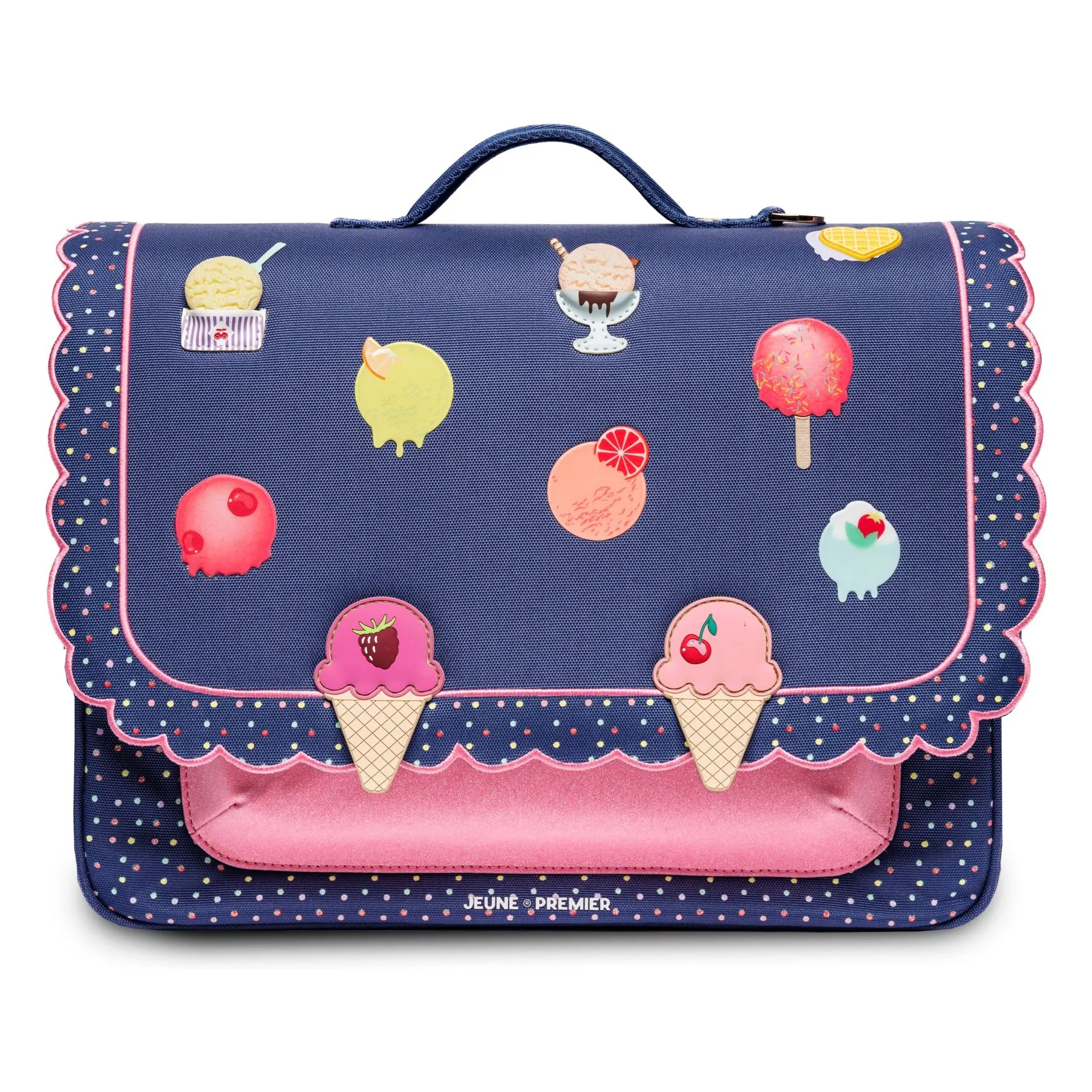 Jeune Premier Blue Midi Disco Dip Satchel
