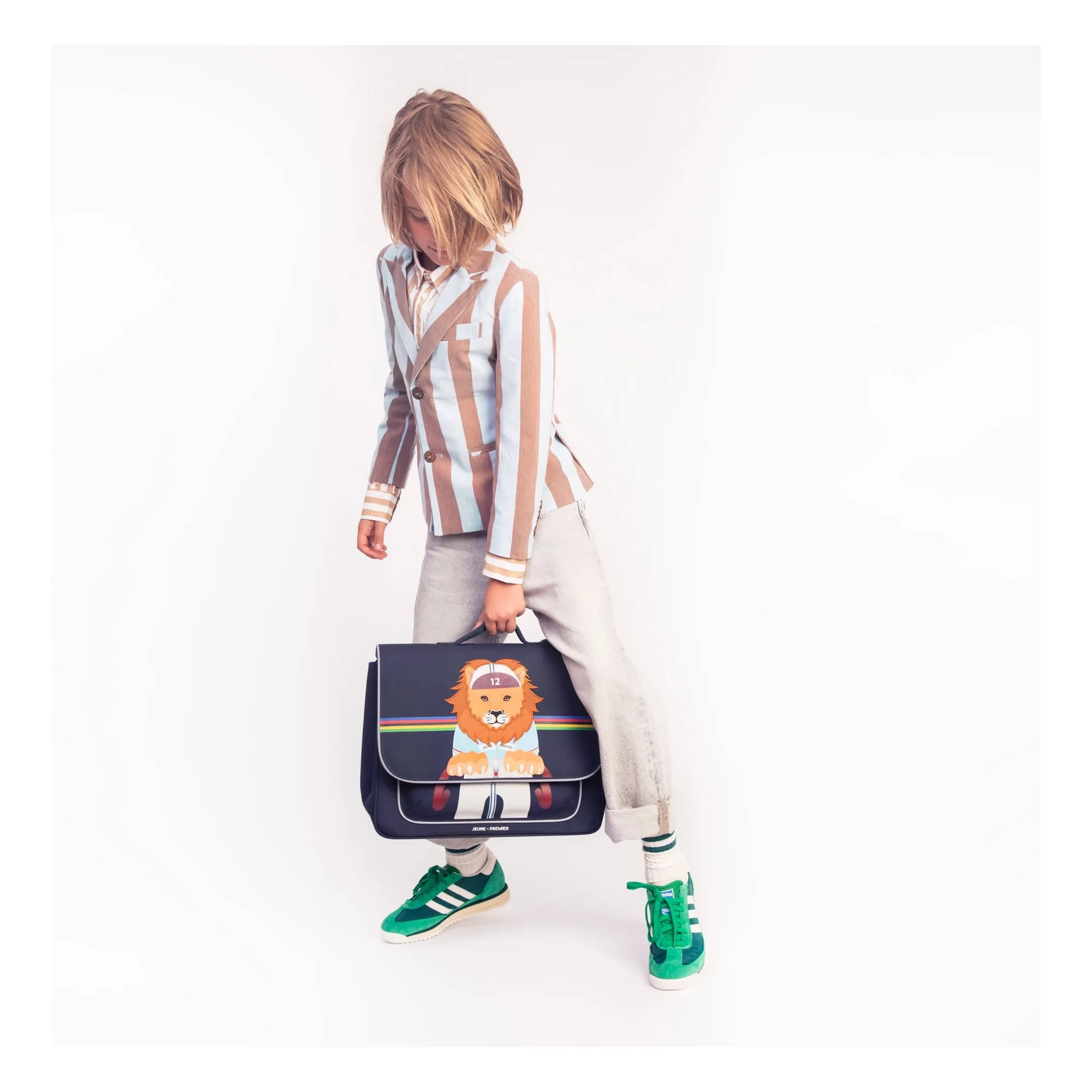 Cartable Midi King Of The Cobbles | Bleu nuit- Image produit n°2
