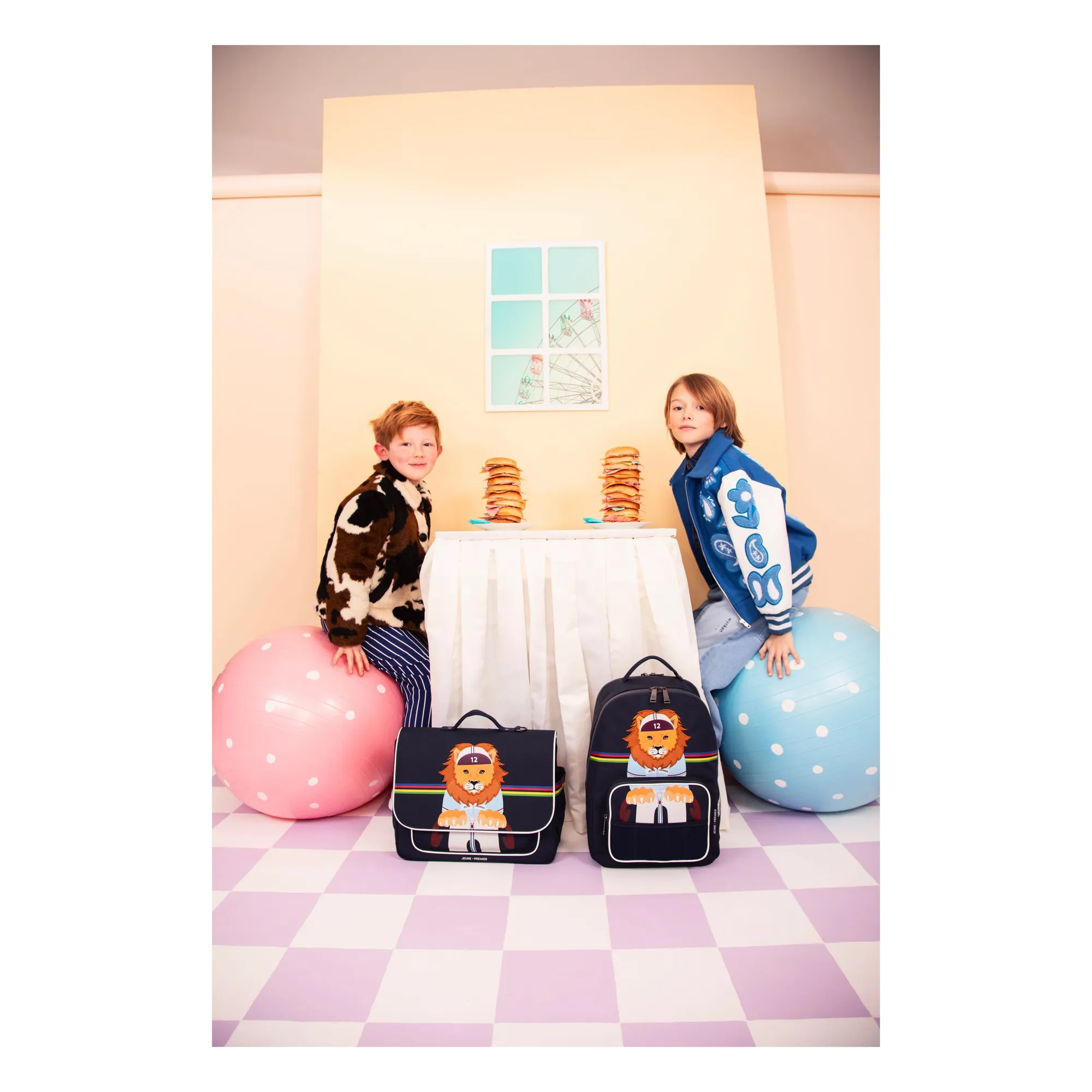 Cartable Midi King Of The Cobbles | Bleu nuit- Image produit n°4