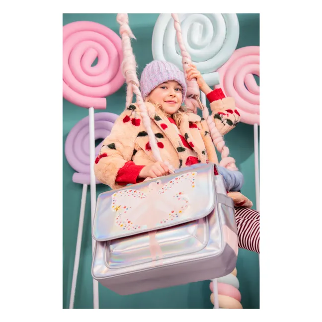 Cartable Midi Magic Elf | Argenté