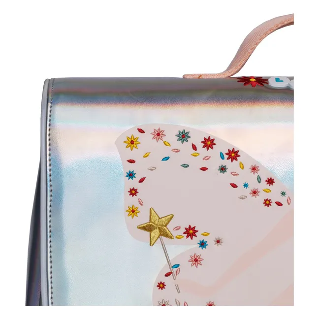Cartable Midi Magic Elf | Argenté