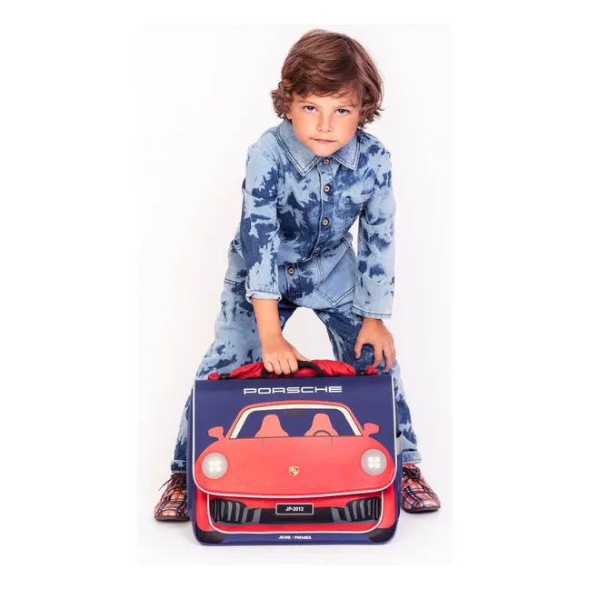 Cartable Midi Porshe | Bleu marine