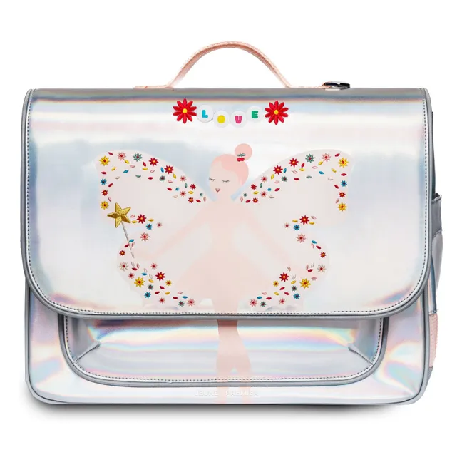 Cartable Midi Magic Elf | Argenté