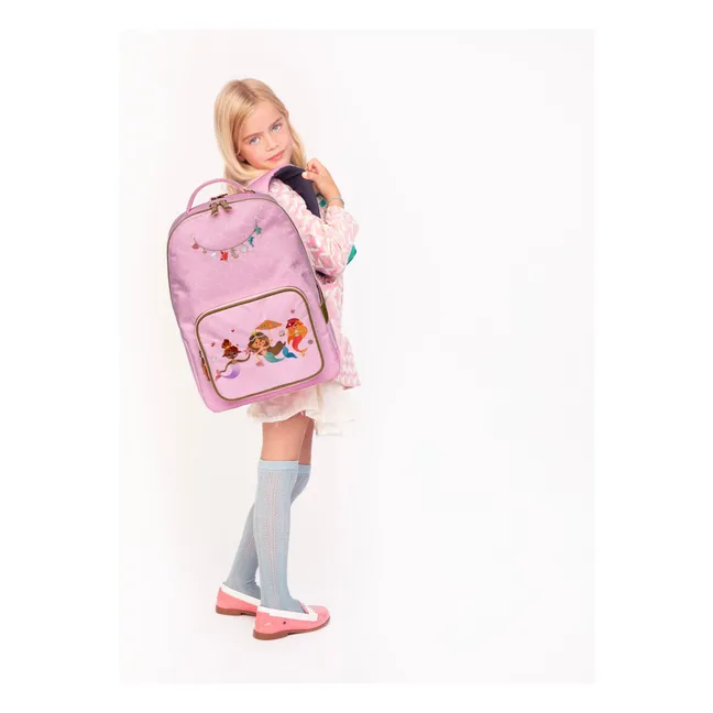Mochila Bobbie Mermaids | Rosa