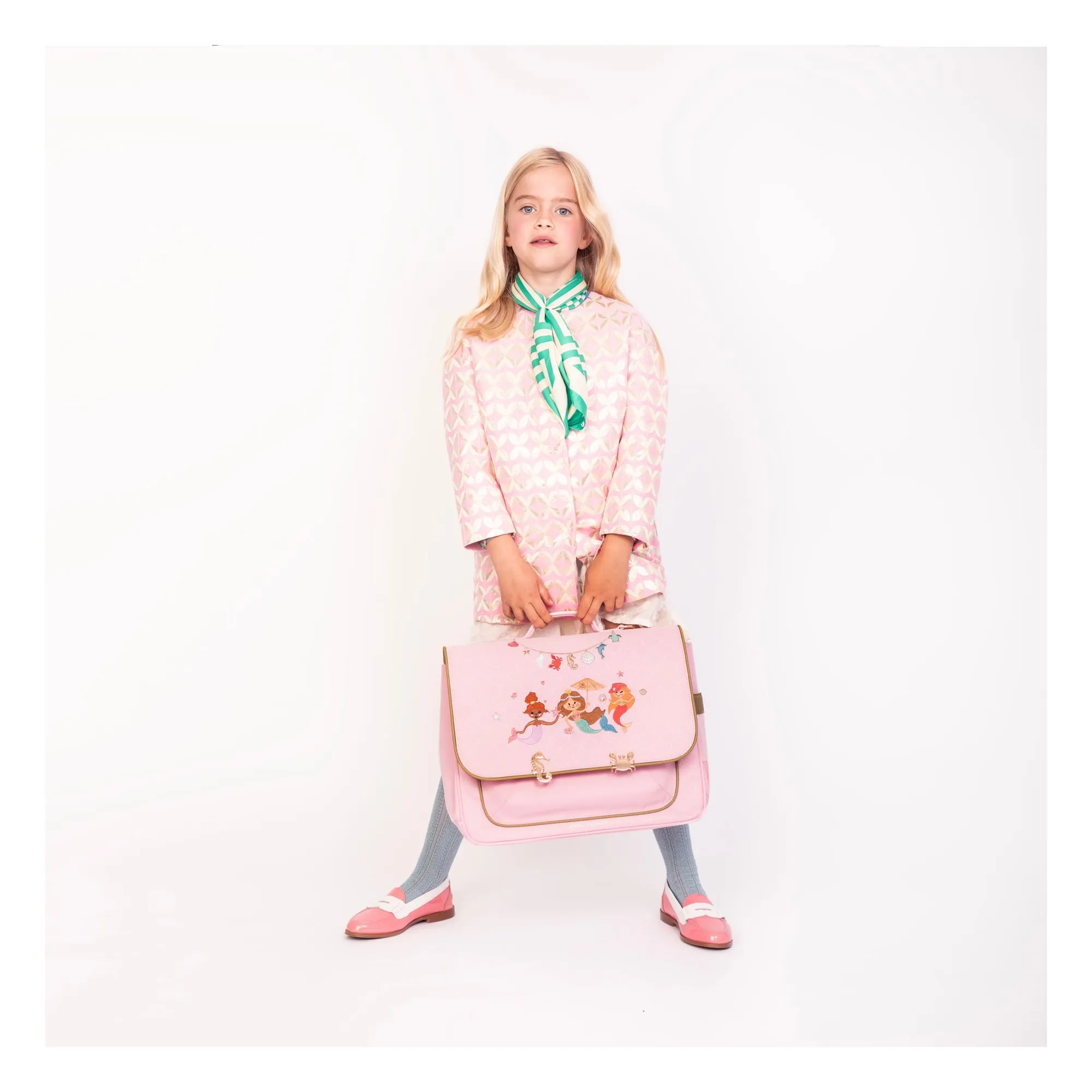 Cartable Midi Mermaids | Rose- Image produit n°1