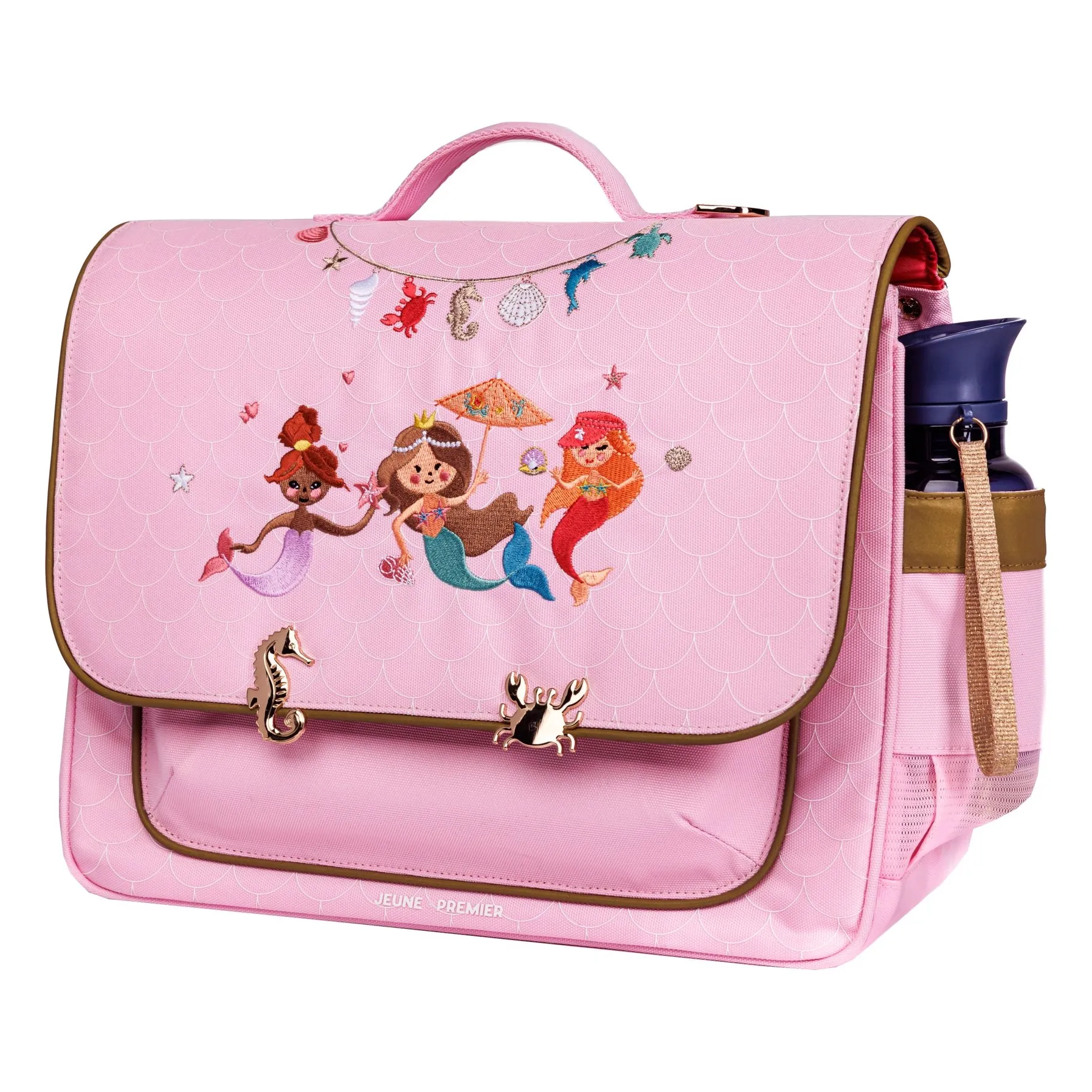 Cartable Midi Mermaids | Rose- Image produit n°6