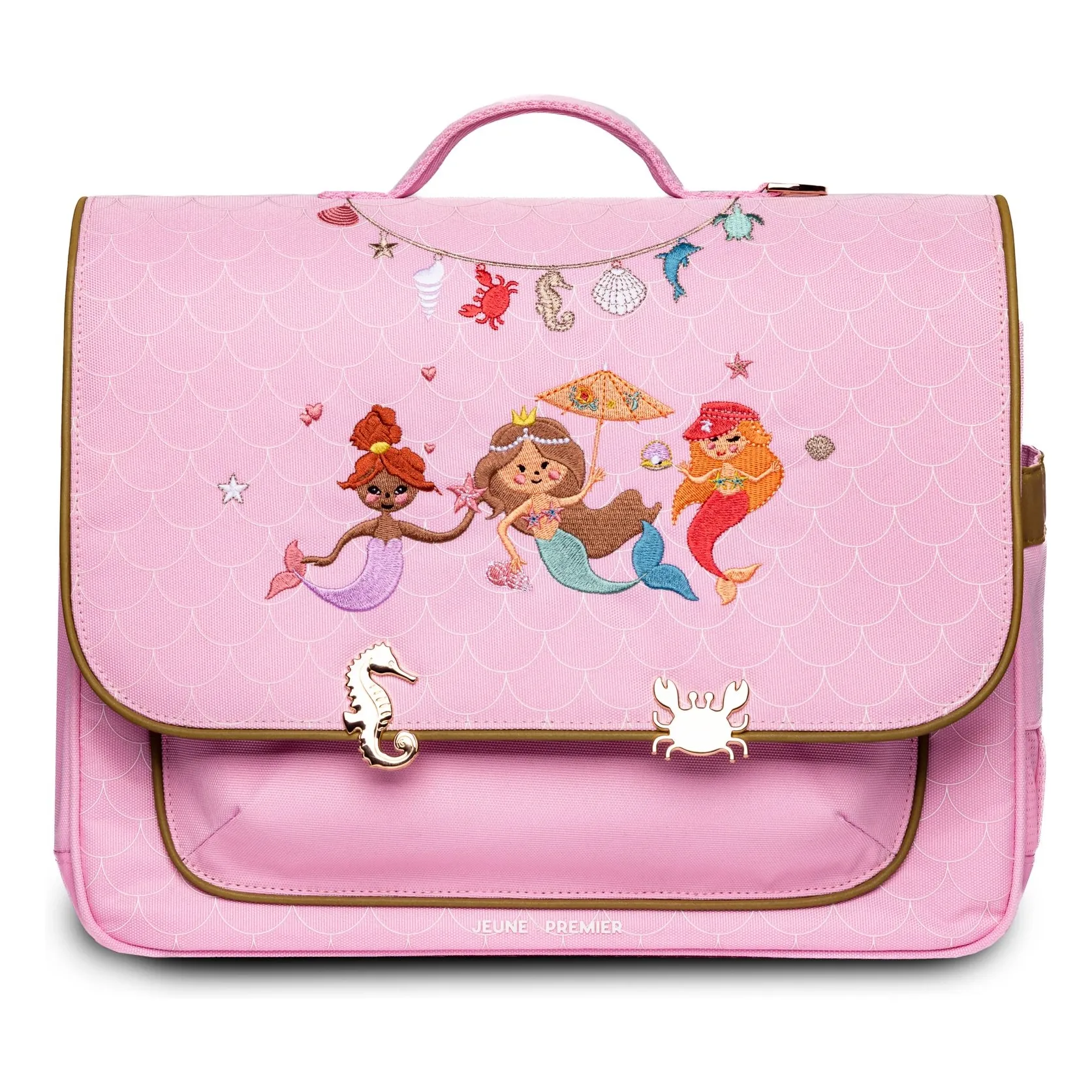 Cartable Midi Mermaids | Rose- Image produit n°0