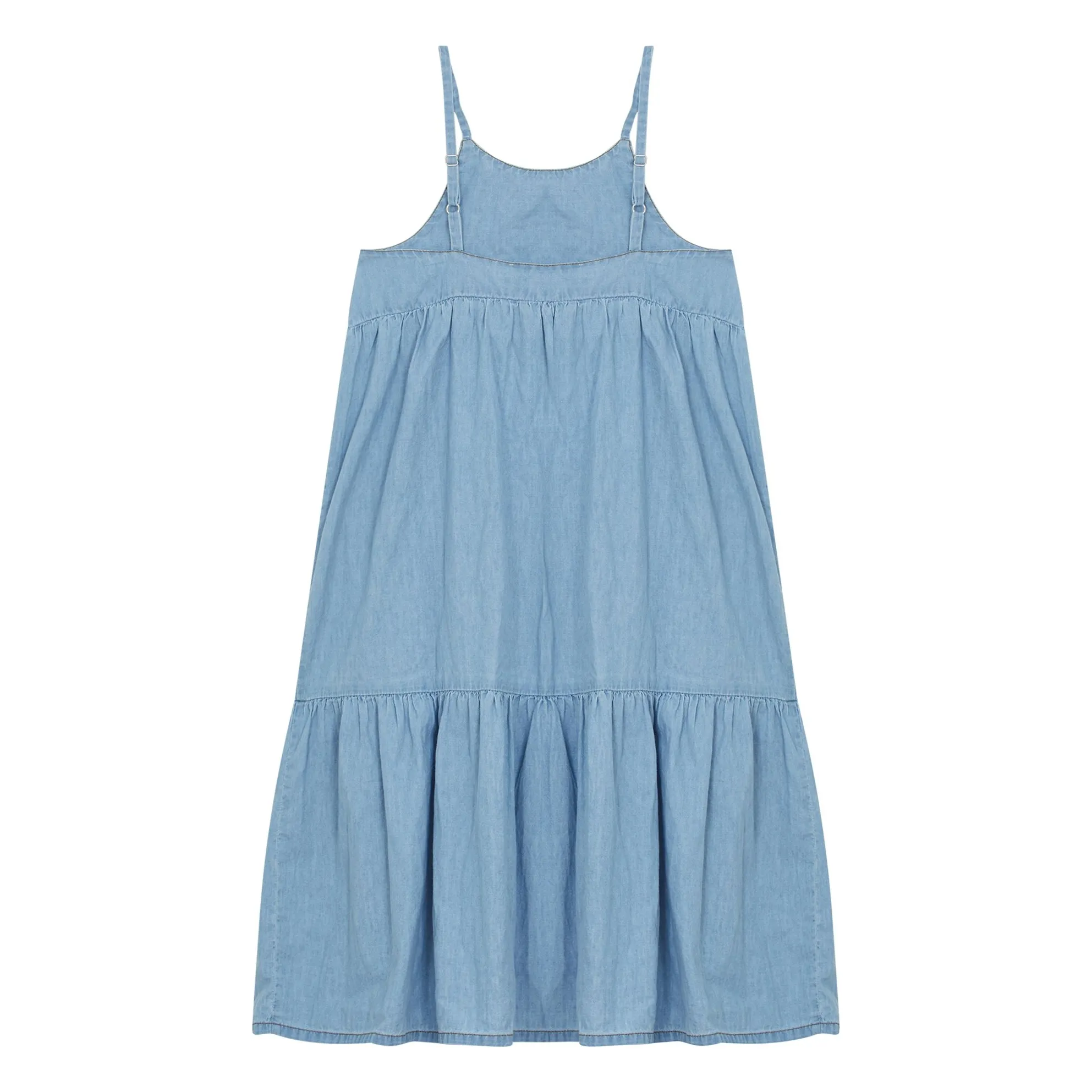 Robe Denim Sanda | Bleu- Image produit n°3