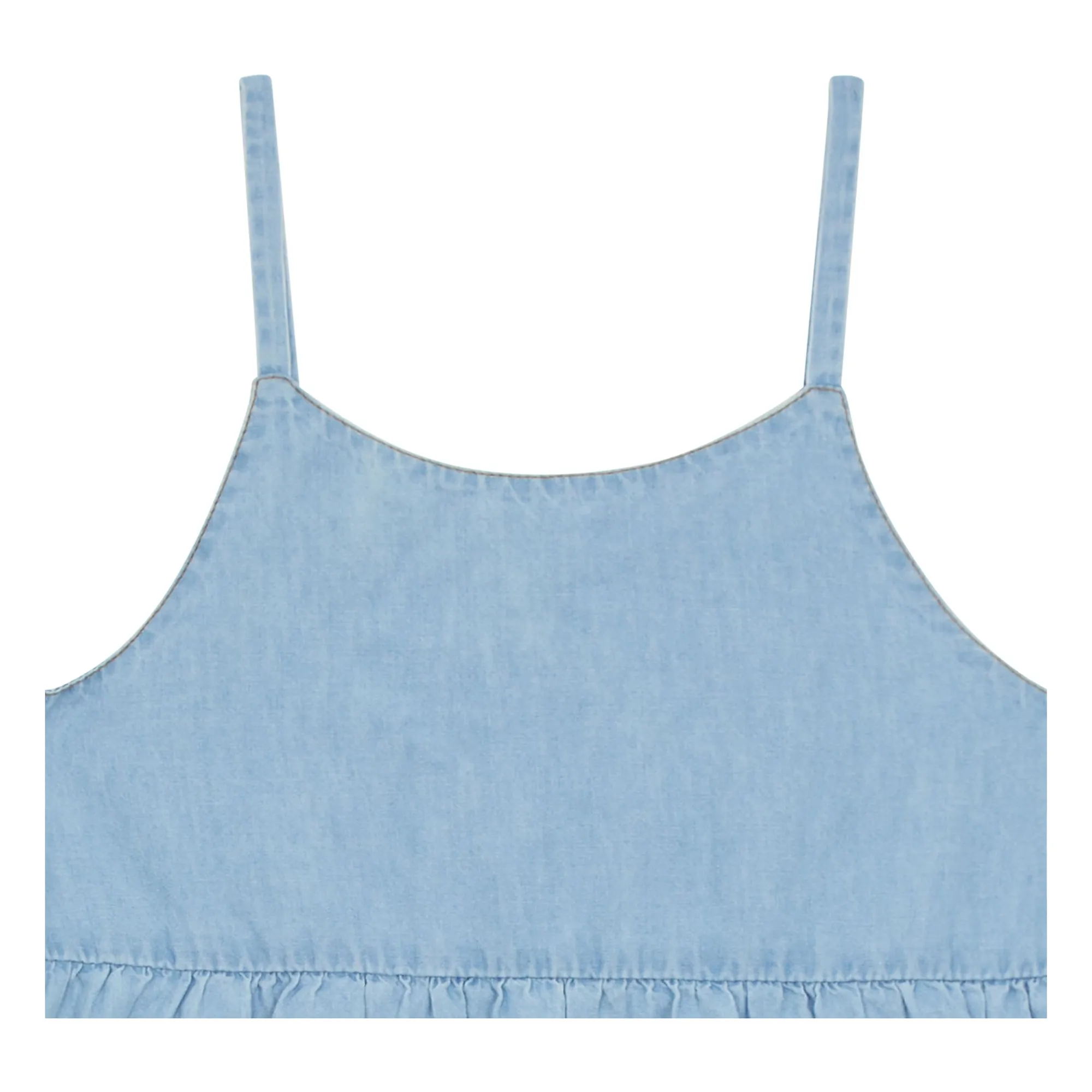 Robe Denim Sanda | Bleu- Image produit n°4