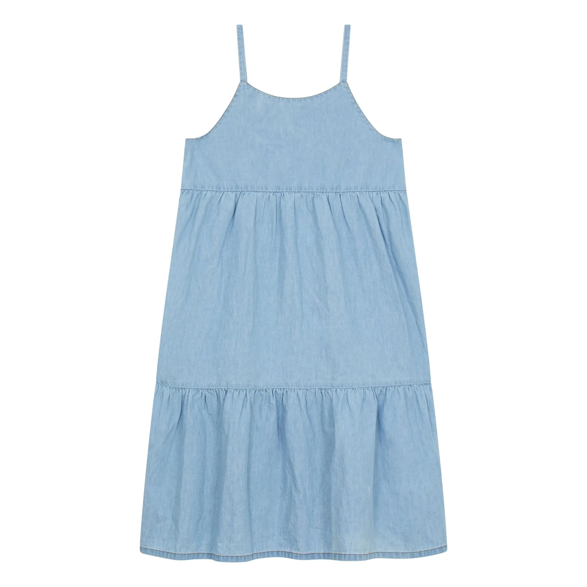 Robe Denim Sanda | Bleu- Image produit n°0
