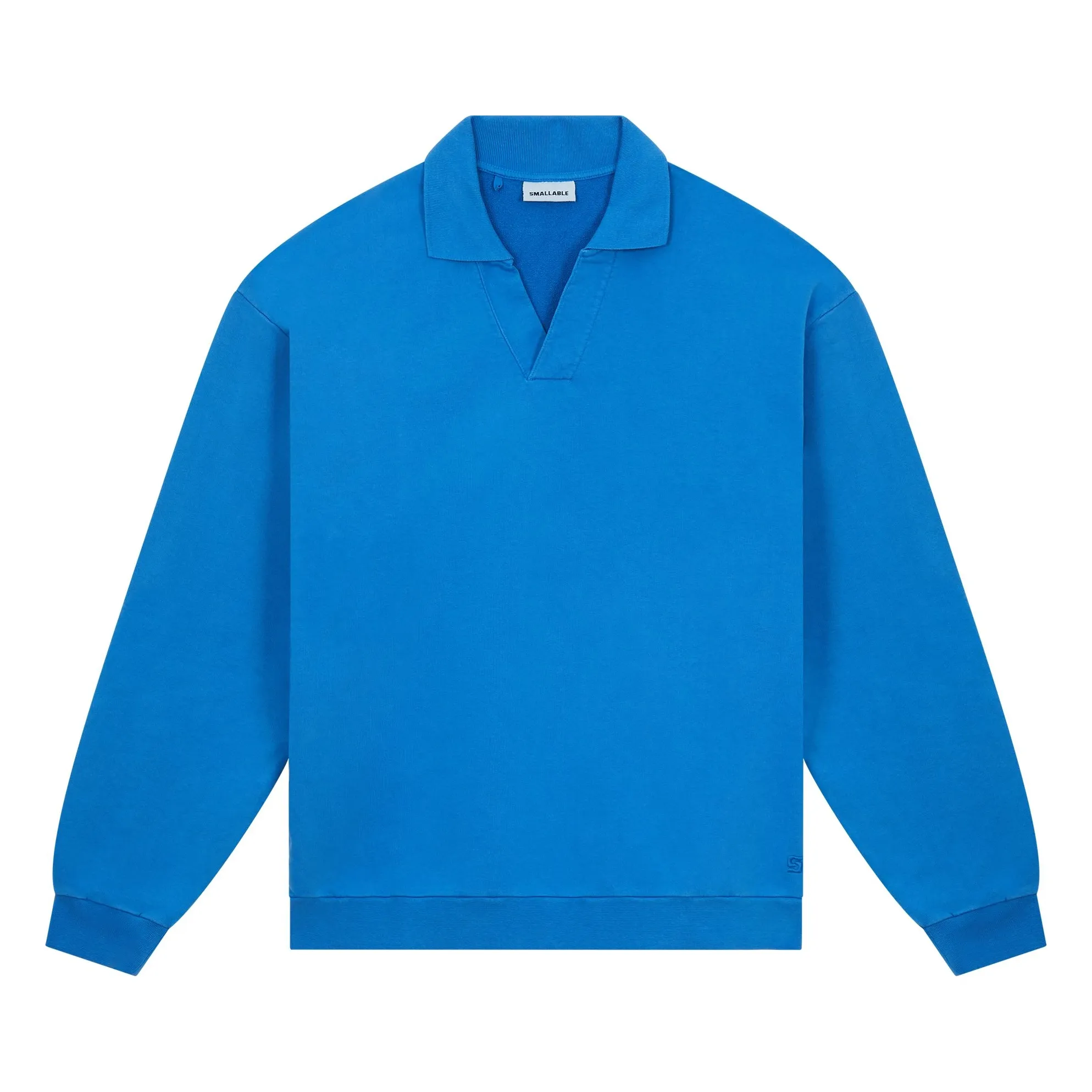 Smallable Man Royal Blue Bob Polo Neck Sweatshirt