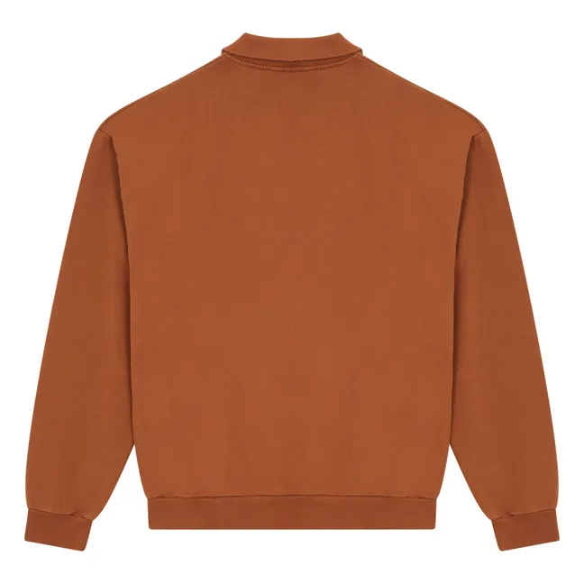 Sudadera Bob cuello polo | Caramelo