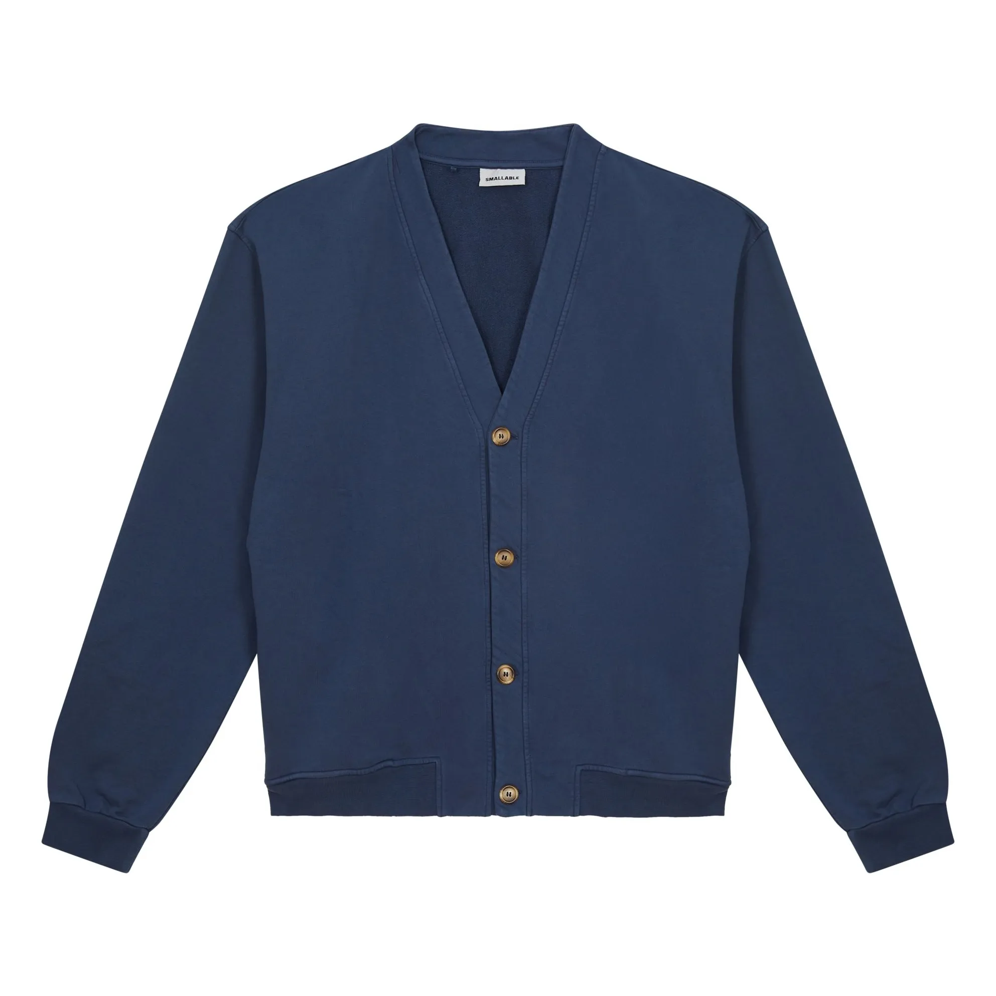 Smallable Man Midnight Blue Glass Cardigan Organic Cotton