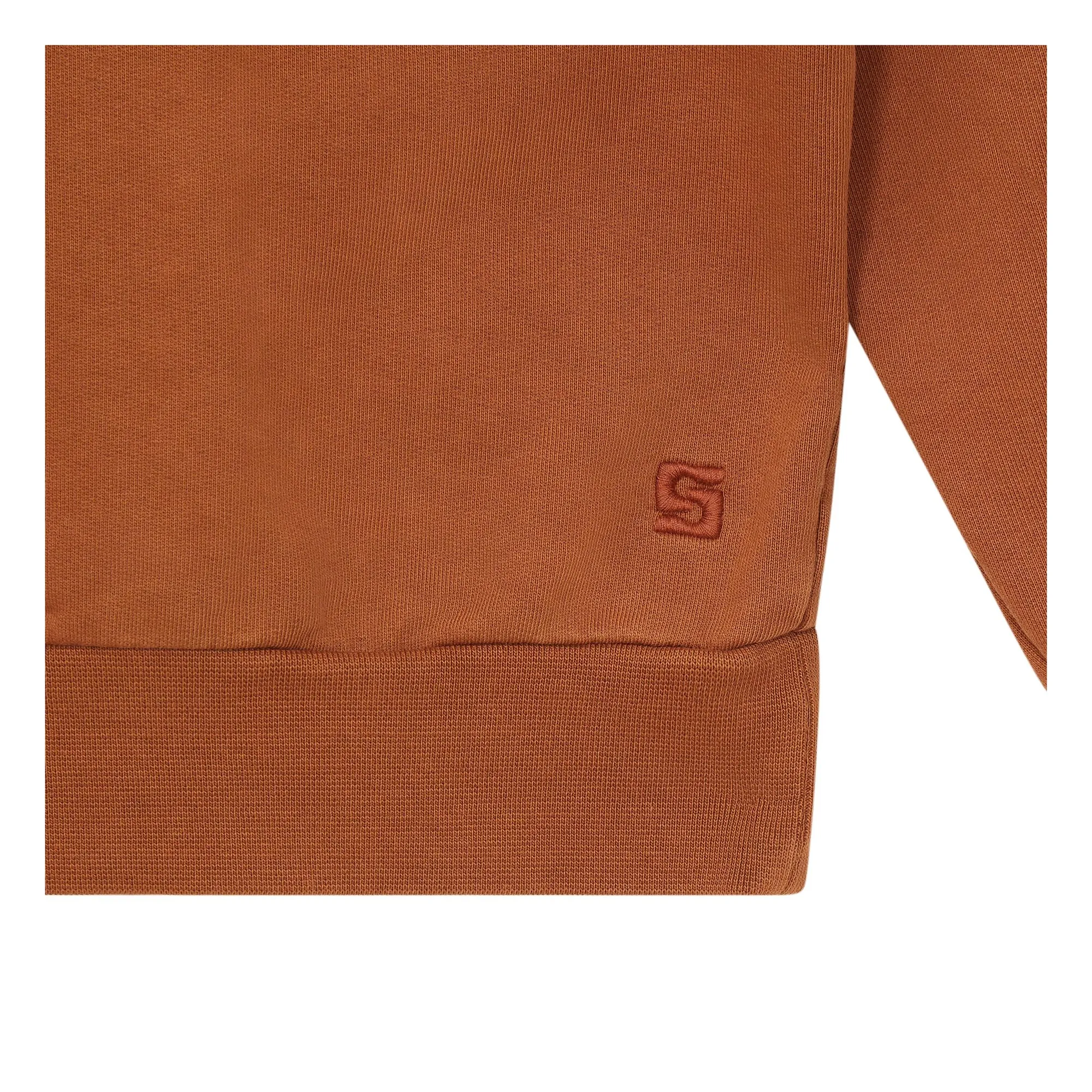 Sweat Col Polo Bob | Caramel- Image produit n°4