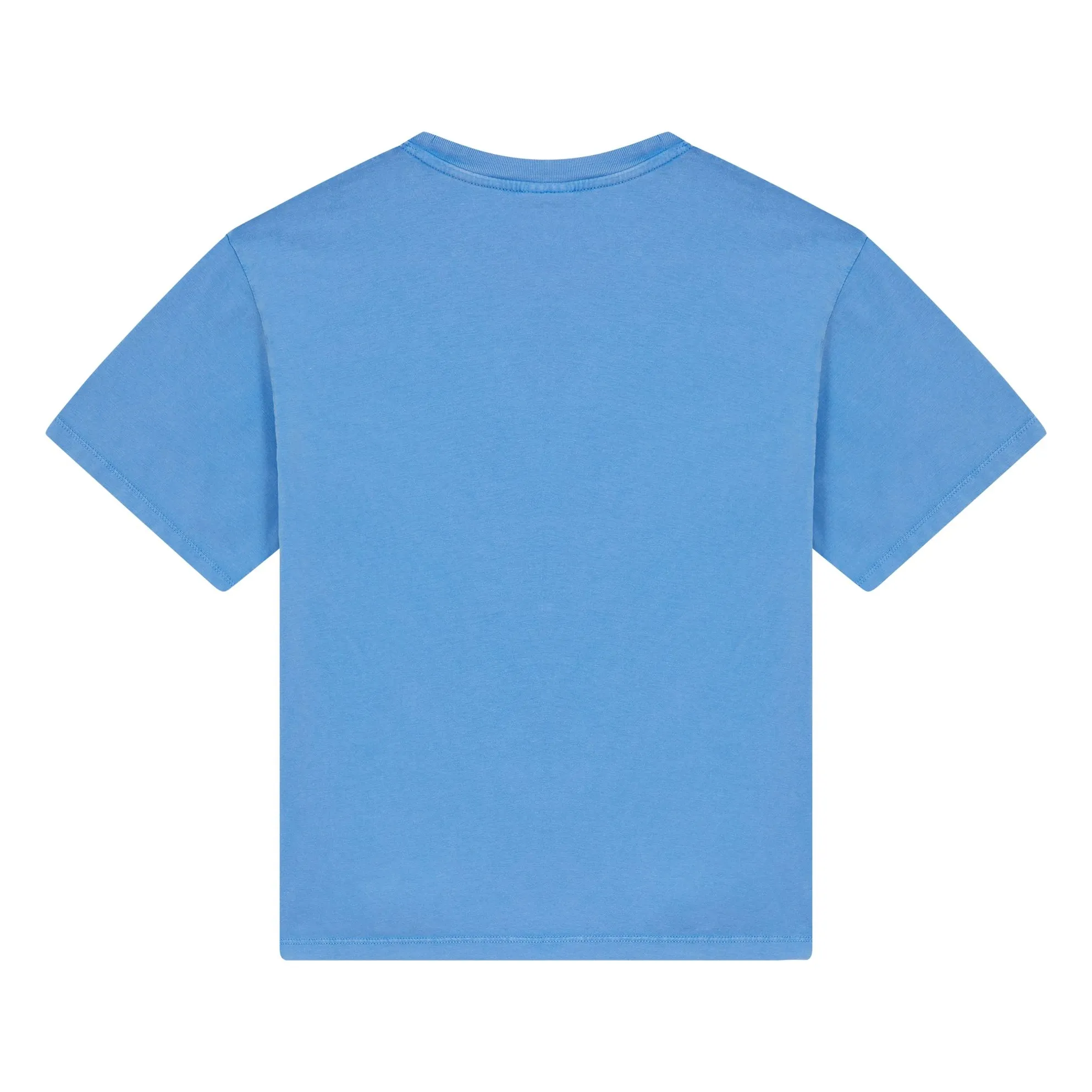 T-shirt Nils Coton Bio | Bleu roi- Image produit n°3