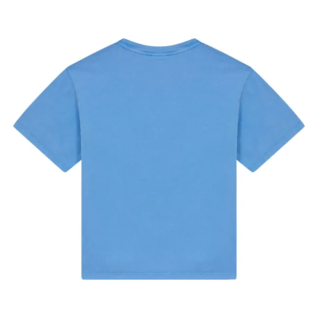 Camiseta Nils Algodón orgánico | Azul Rey