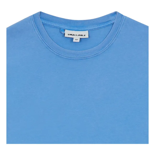 T-shirt Nils Coton Bio | Bleu roi