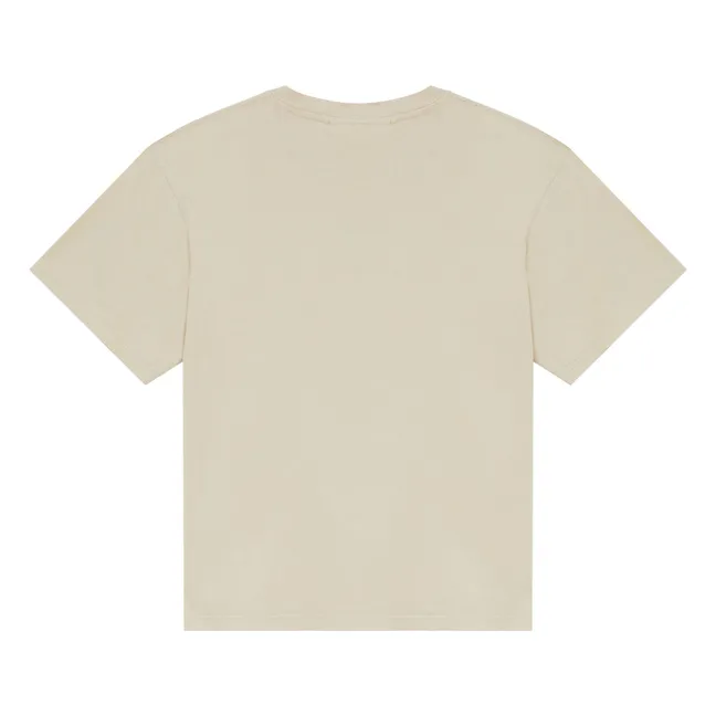 Camiseta Finn de algodón ecológico | Beige
