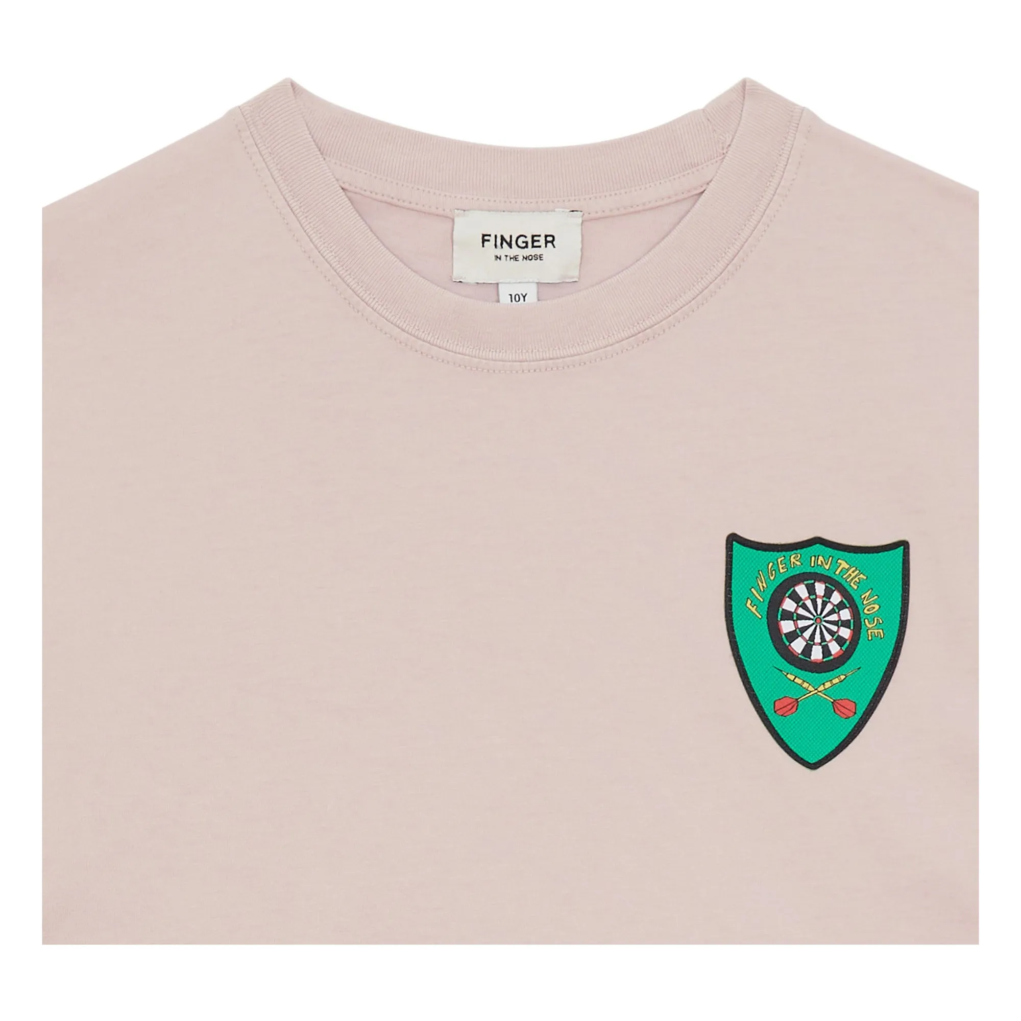 T-shirt Taylor Coton Bio | Vieux Rose- Image produit n°4
