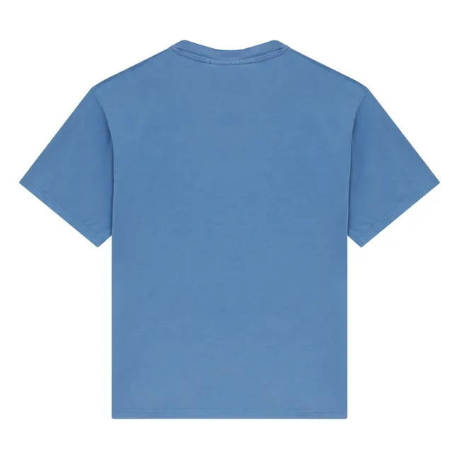 T-shirt Finn Coton Bio | Bleu marine
