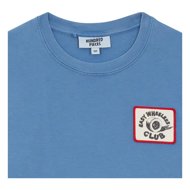 T-shirt Finn Coton Bio | Bleu marine