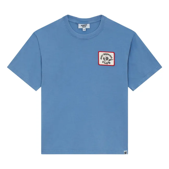 Camiseta Finn de algodón ecológico | Azul Marino