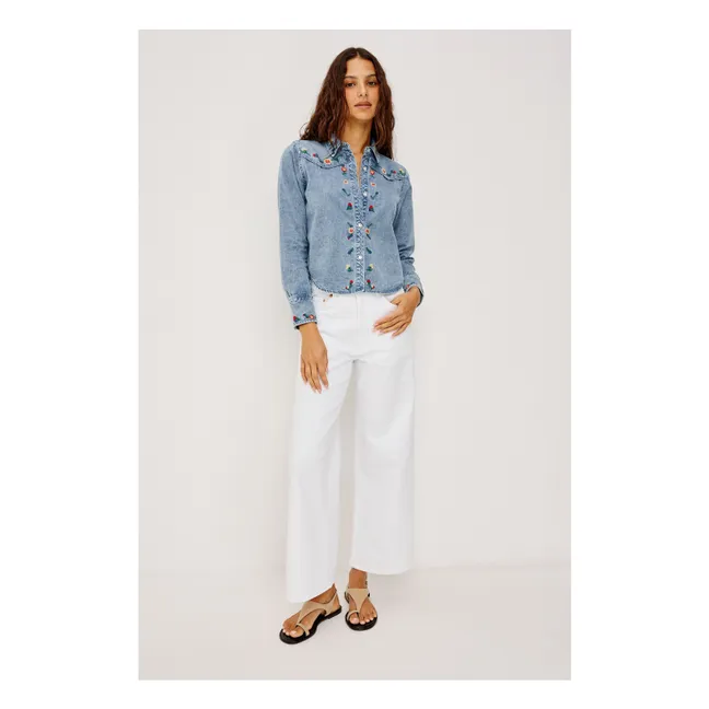 Chemise Bari Coton | Indigo