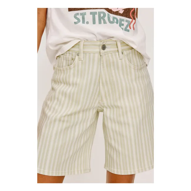 Short Rayures Agoura | Crème