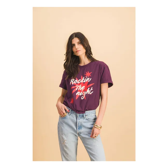 T-shirt Rocking | Violet