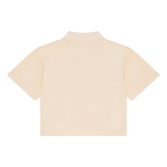 Polo Bristol Coton Bio | Rose pêche
