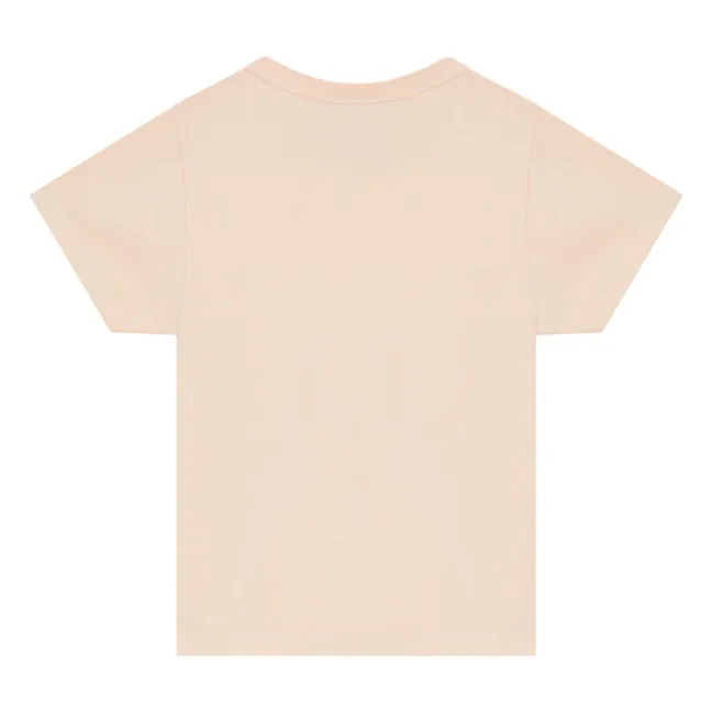 T-shirt Enid Coton Bio | Rose pêche