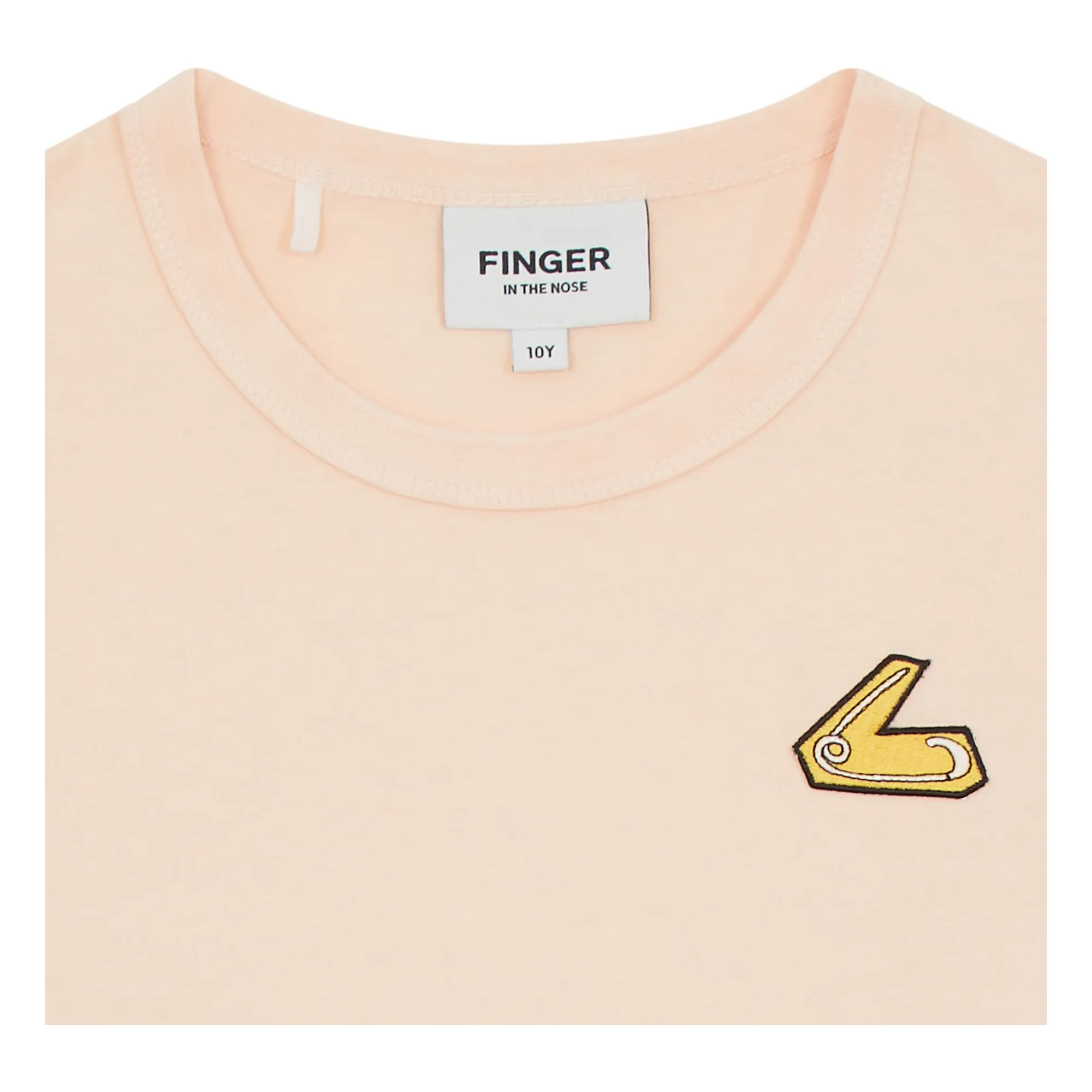 T-shirt Enid Coton Bio | Rose pêche- Image produit n°4
