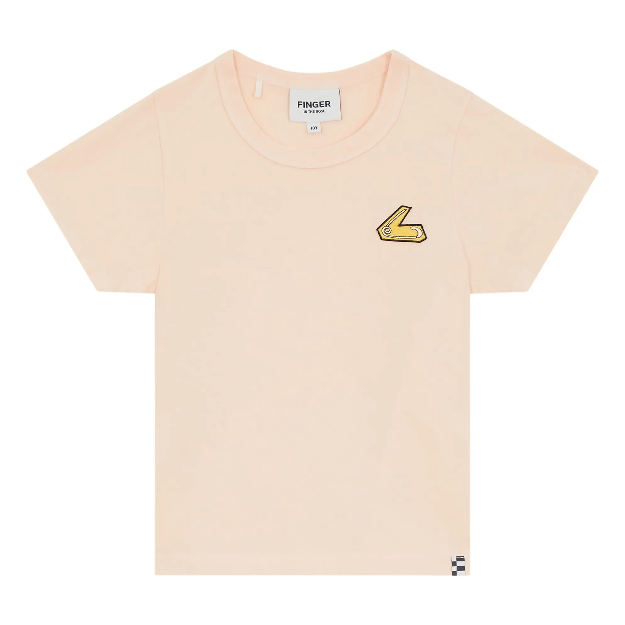 Finger In The Nose Peach Enid Organic Cotton T-Shirt
