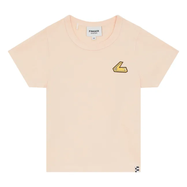 T-shirt Enid Coton Bio | Rose pêche
