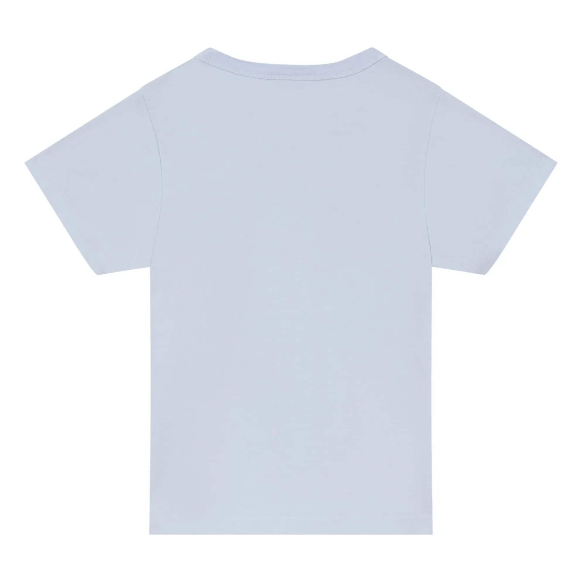 T-shirt Enid Coton Bio | Bleu Acier- Image produit n°3