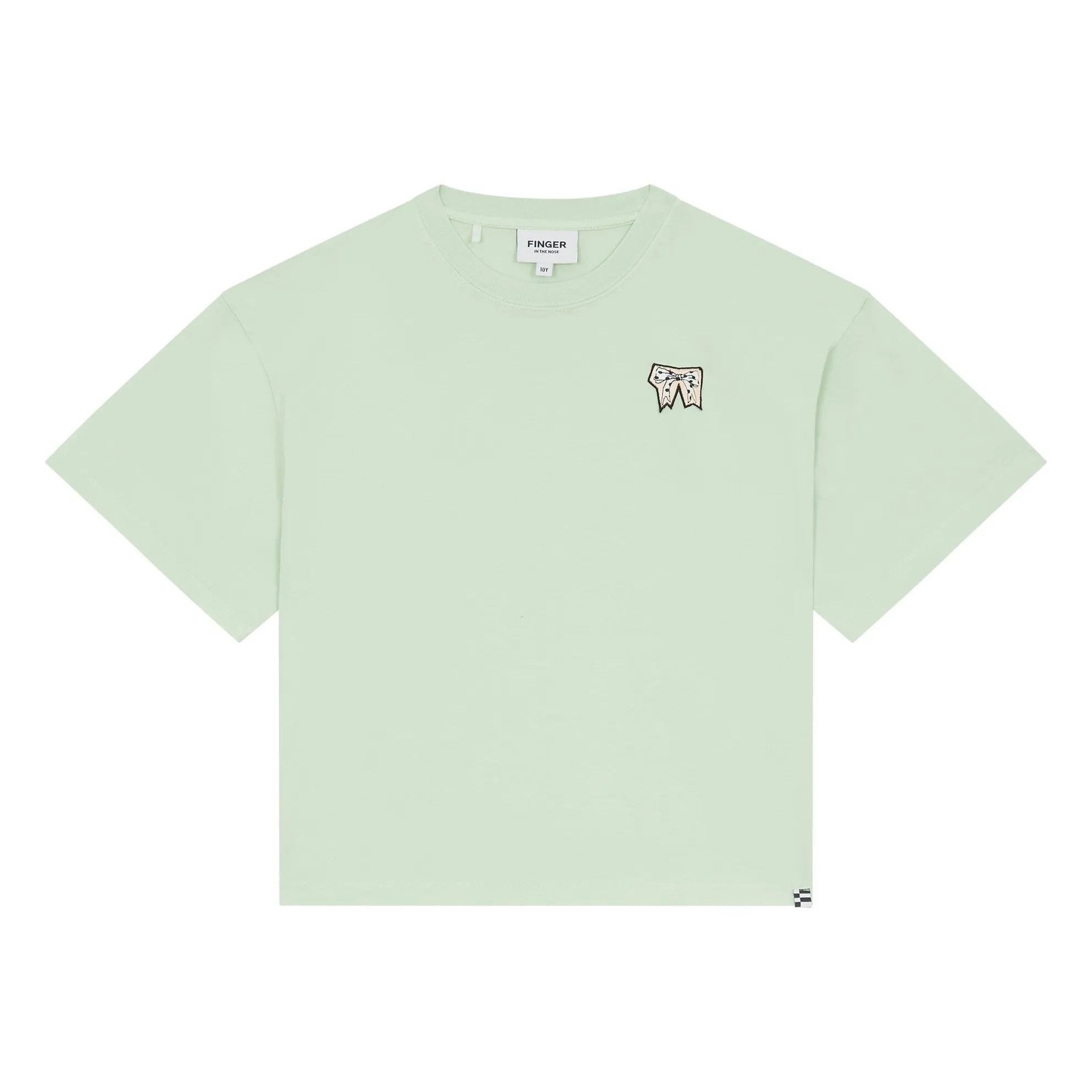 T-shirt Oversize Filo Coton Bio | Vert d'eau- Image produit n°0