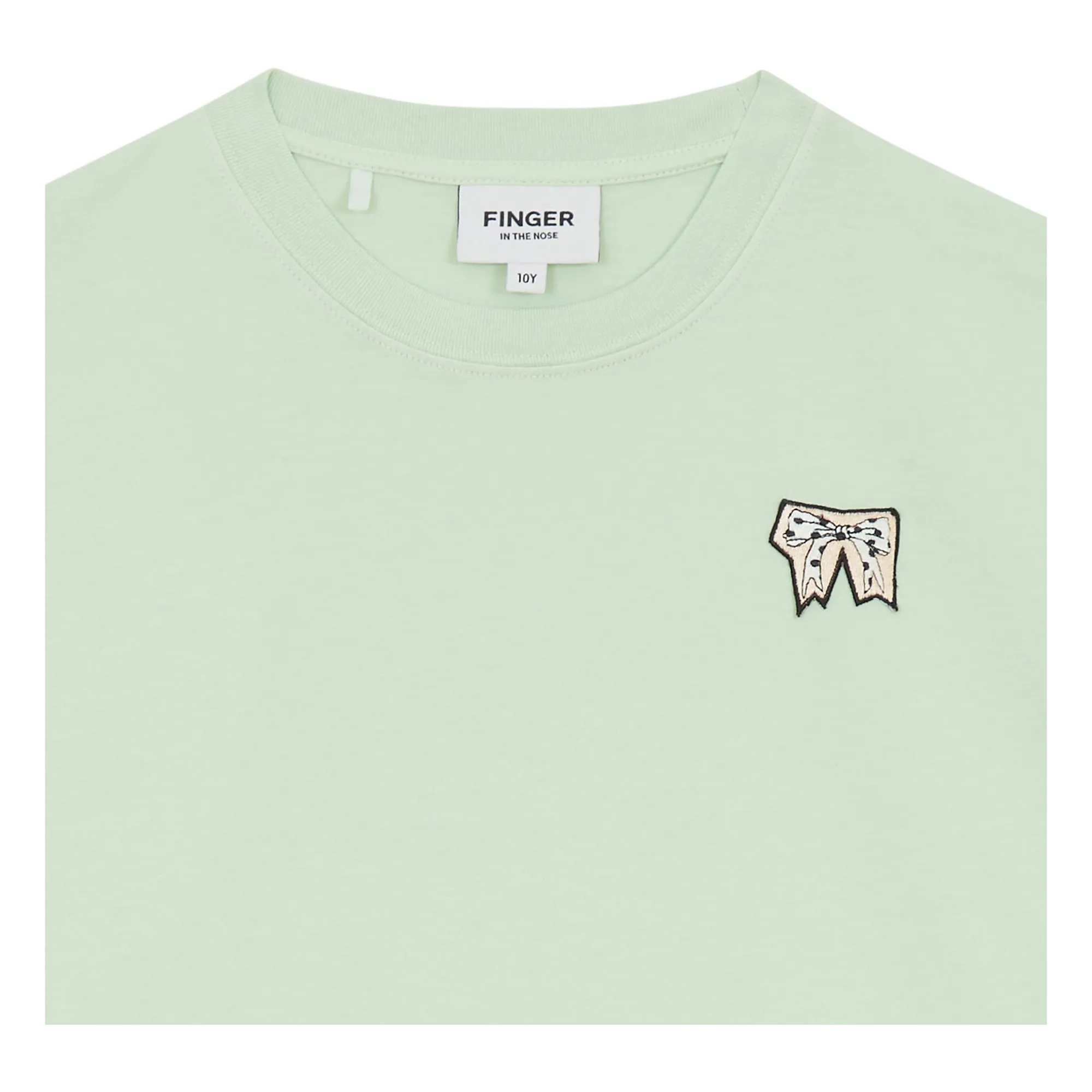 T-shirt Oversize Filo Coton Bio | Vert d'eau- Image produit n°4