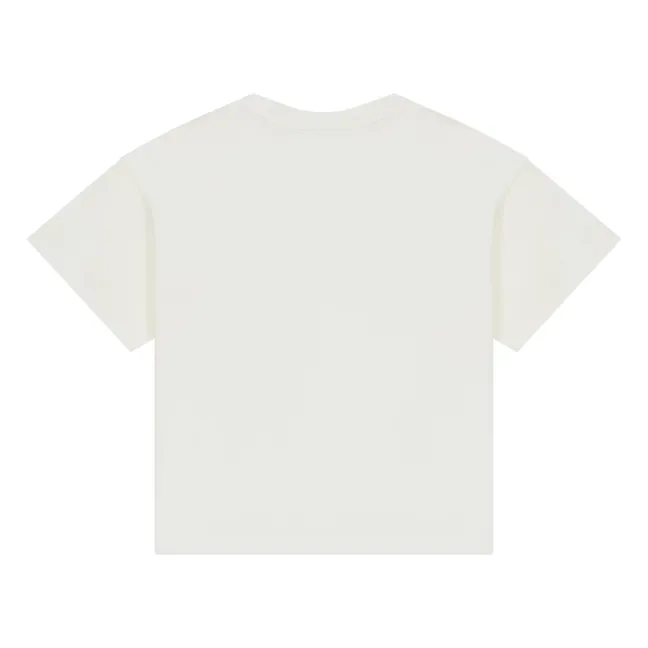 T-shirt Luna Oiseau Coton Bio | Blanc