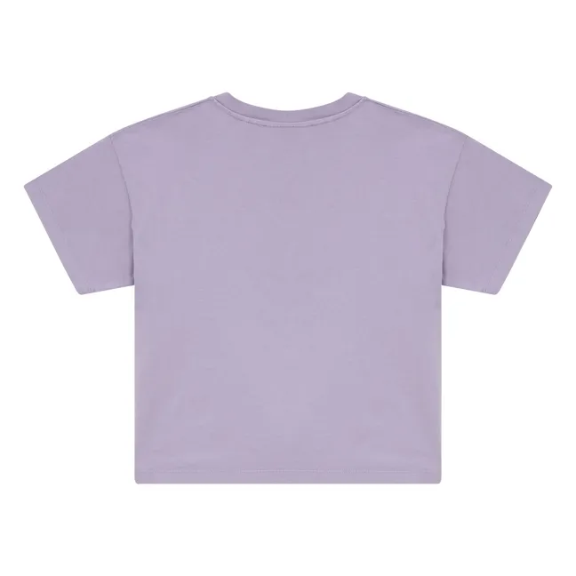 T-shirt Luna Serpent Coton Bio | Lavande