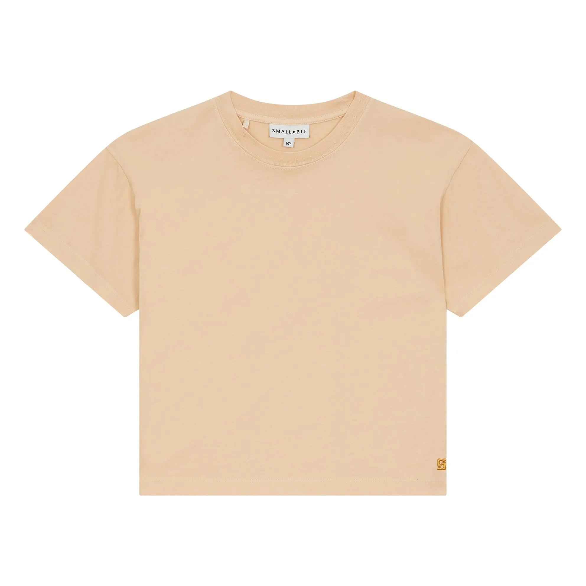Smallable Kid Pale Yellow Liv T-Shirt Organic Cotton