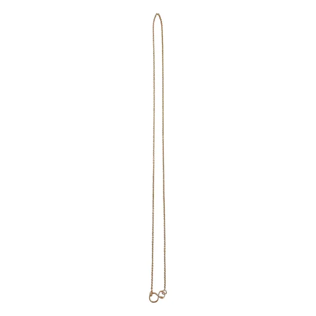 Collier Mini Infini Vermeil | Doré