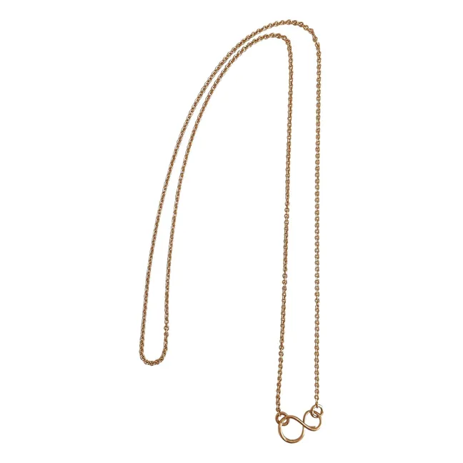Collier Mini Infini Vermeil | Doré